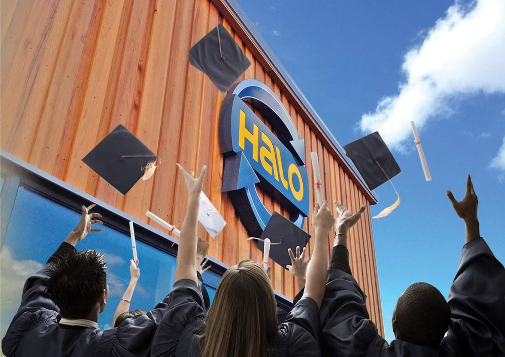 Halo-Graduates